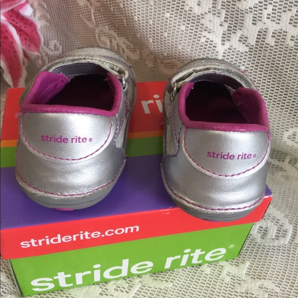 Stride Rite Gabrielle Toddler Girls' Shoes in box - Picture 2 of 6